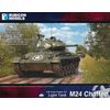 Rubicon Model RB0140 1/56 American M24 Charfee Light Tank Plastic Model