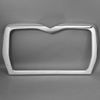 Chrome Grille Bracket For Mack Granite CV713 T/A Plastic Holder Surround Molding