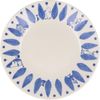 Moomin Blue Flora 22 Pasta Plate Leaf