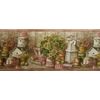Garden Wallpaper Border by International Wallcovering