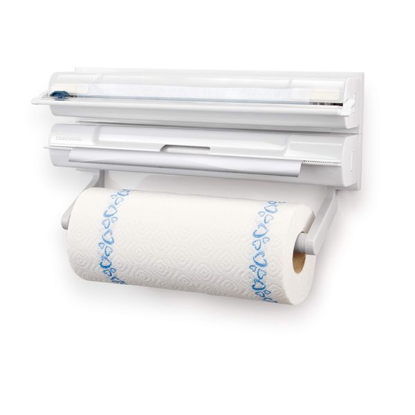 Tescoma Kitchen Organiser, 3 in 1 Onwall, Assorted, 39.3 x 19 x 9.3 cm