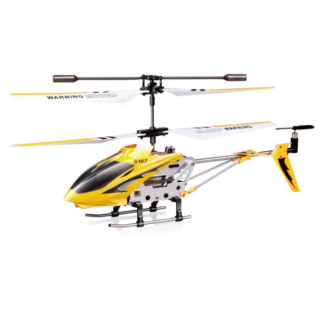 Syma S107/S107G 3 Channel RC Heli with Gyro - Yellow