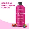 Zena Bioactive Liquid Collagen Peptides 2500mg + 5000mcg Biotin - 90 Servings