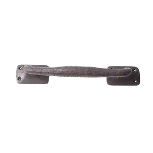 VAN DYKE'S RESTORERS 10 1/4 Inch Rustic Iron Door Pull Handle, Oil Blackened