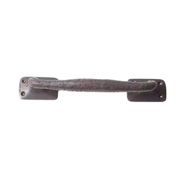 VAN DYKE'S RESTORERS 10 1/4 Inch Rustic Iron Door Pull Handle, Oil Blackened