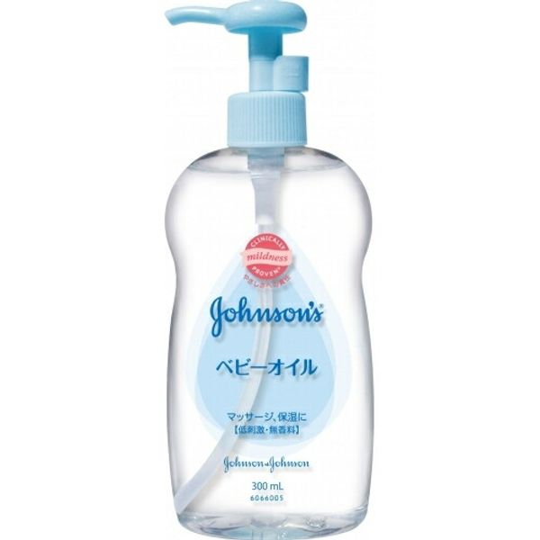 Johnson's Baby Oil Unscented Pump Type 300mL