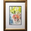 Marc Chagall "La Parade Newly Custom Framed Rare Offset Lithograph 17" x 22"