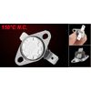uxcell Thermostat Temperature Switch Plastic Silver-Tone Model KSD301 150C N.C 2 Terminal