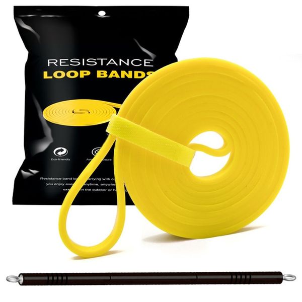 Fitness Stick Latex Pull Rope Pull-up Assist Band Bodybuilding Pilates Workout Bar Elastic Resistance Bands Home Gym Equipment, Pilates Bar Kit A1, 1.Pilates Bar Kit A1