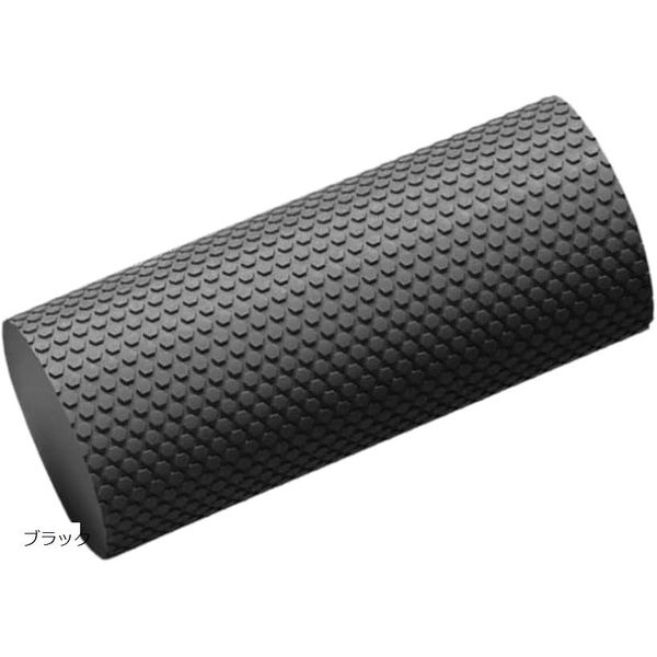 Pole Foam Roller Stretch Yoga Training Back 30cm (Black)