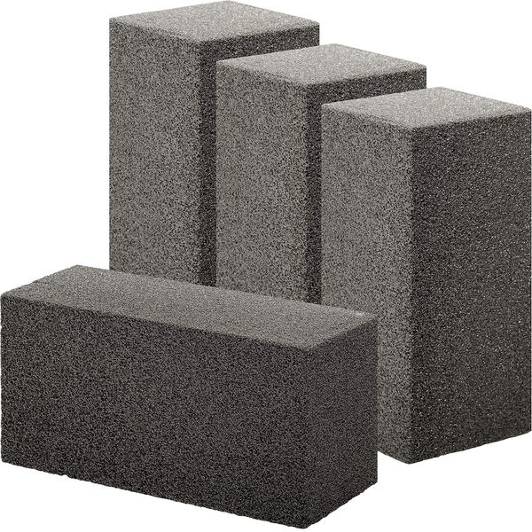 Non-Restaurant-Grill Cleaning Brick 4Pk. Reusable Non-Scratch Pumice Stone Br...