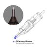 Solong Tattoo Cartridge Needles (50PCS Mixed RL RS M1) 10 Sizes, Tatttoo Needles #12 0.35mm Standard Disposable Tattoo Cartridges with Membrane Assorted Size Round Liner/Round Magnum EN07-50KIT-B