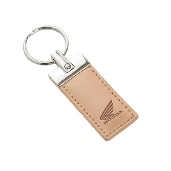 Honda Leather Key Ring C (Beige) 0SYTN-79A-CF