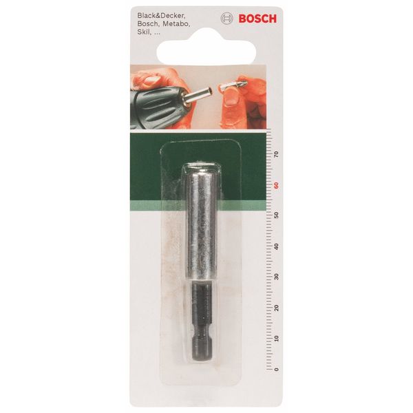 Bosch 2609255900 54mm Universal Bit Holder with Permanent Magnet without Spring Ring