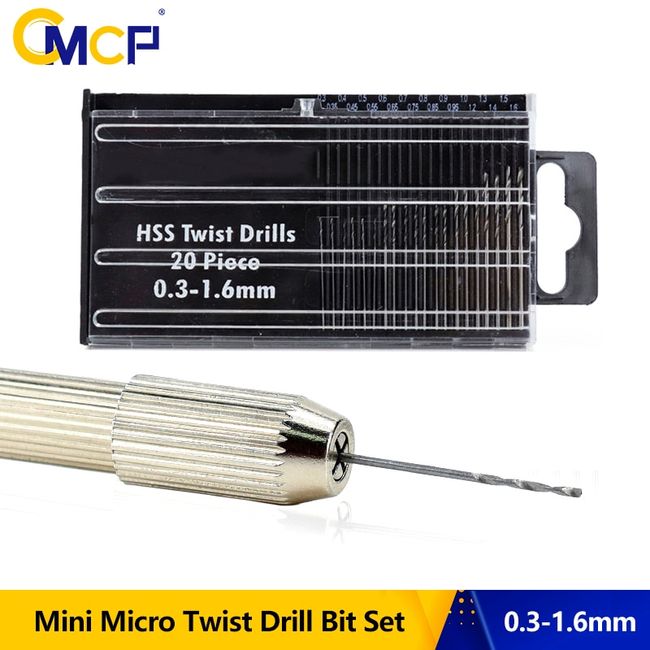 Micro Drill Bits Set, Mini Drill Bits Set, Hand Drill Set