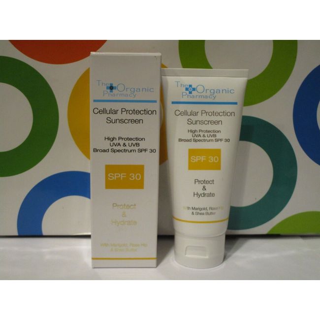 THE ORGANIC PHARMACY ~ CELLULAR PROTECTION SUNSCREEN SPF 30 ~ 3.4 OZ