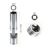 sourcing map 3/8" Drive Universal Joint Socket 14mm CR-V Metric 6-Point Rotation Swivel Flex Socket