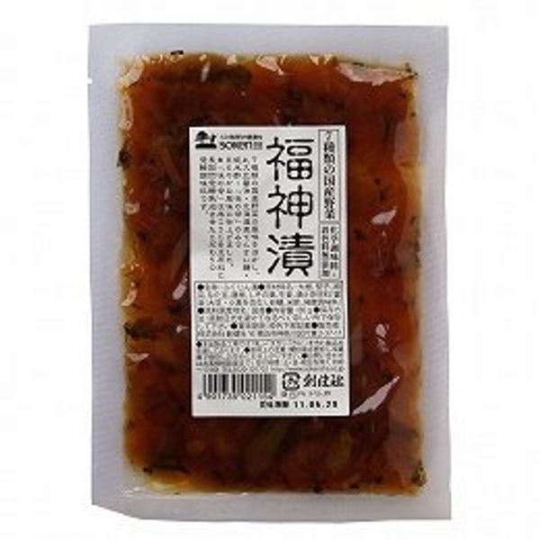 Sokensha Fukujinzuke Pickled 2.8 oz (80 g) x 3 Pieces, JAN: 49017350211543