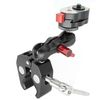 Clamp Mount withg Mini 360 degree swivel 1/4" Mount and Quick Release - 4 lb load capacity