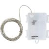 18 Feet Battery Operated Led String Lights With Timer Waterproof Cold White