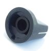 Pair of black Superior Quality Guitar Knobs - pedal or amplifier 1510