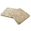 Walnut 4x4 Tumbled Aged Travertine Tile Backsplash Floor Wall (Sold per SF) Bath