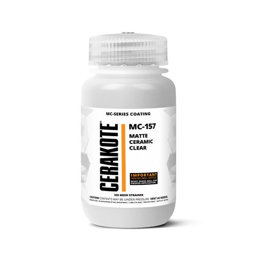 CERAKOTE® MC-Series (AIR Dry) Performance Clears- Restore and Protect Your Colors and Finishes with Ceramic Performance for All Projects (MC-157 PRO Matte Ceramic Clear, 4oz)…