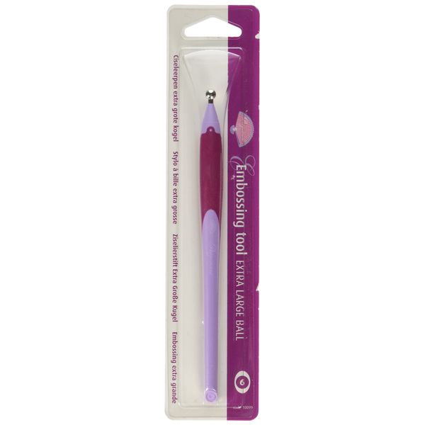 Pergamano Extra Large Ball Embossing Tool, Silver