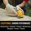 96x Triangle Sanding Pads Sandpaper 60-320 Grit for 3-1/2 Oscillating Multi-Tool