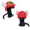 Mr Quick Motorcycle Smartphone Holder with Visor Red