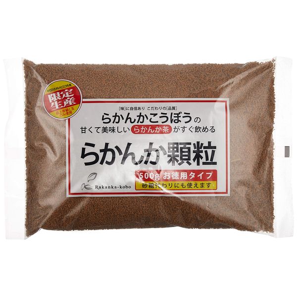 Rakka Kobo Rakka Granules, 17.6 oz (500 g), Food Labeling Law Amended Package