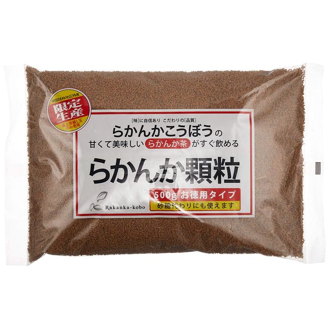 Rakka Kobo Rakka Granules, 17.6 oz (500 g), Food Labeling Law Amended Package