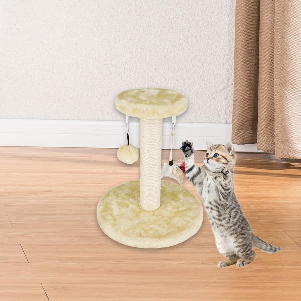 Cats Claw Scratcher with Toy Balls Cat Tree Stand for Kitten Pets Supplies