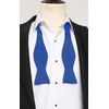 Dobell Mens Royal Blue Bow Tie Self-Tie