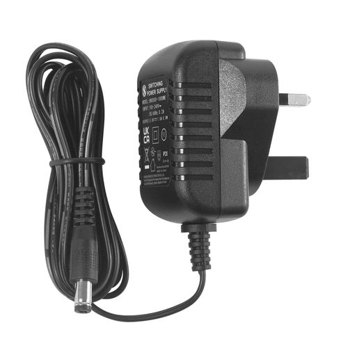 Security-01 2-Pack AC to DC 5V 1A Power Supply, Plug UK 5.5mm x 2.1mm