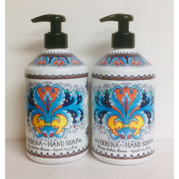 2 Bottles Verbena Moisturizing Hand Soap 21.5 fl oz Each