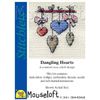 Mouseloft Mini Cross Stitch Kit - Dangling Hearts, Stitchlets Collection
