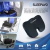 Office Chair Seat Cushion Tailbone & Sciatica Pain Relief Pillow Extra Support