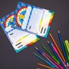 A6 Praise Note Pad 100 Sheet Incentive Chart Rewards - Well Done Rainbow Star