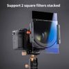 K&F Concept Nano-X Filterhalter Kit Rechteck-Filterhaltersystem(inkl.8er Filter Adapterringe)