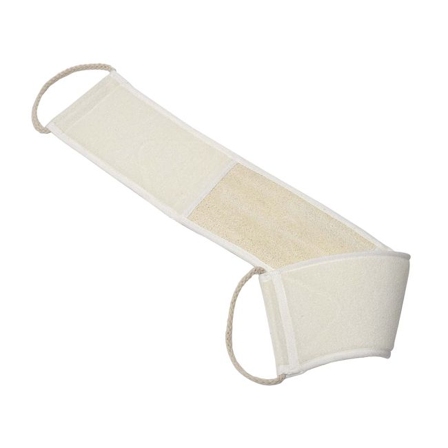 EVIDECO Spa Wellness Body Scrubbing Massager Strap Natural, Beige