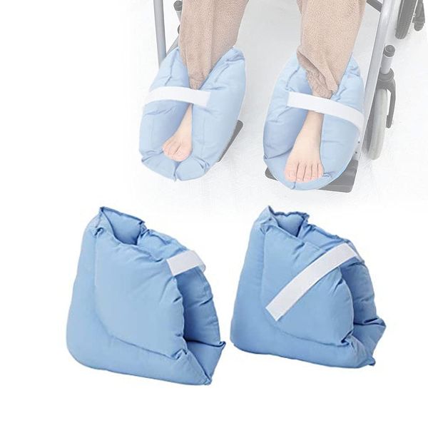 Foot Pillows, Heel Cushions Protectors，Effective Pressure Sore and Heel Ulcer Relief, Great for Swollen Feet Soreness and Healing，One Pair