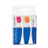 Curaprox Hydrosonic Sensitive Brush Heads for Sonic Toothbrush, Duo-Pack, Magenta/Orange