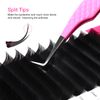 TDANCE Flat Lashes - Super Soft Air Flat Lash Extensions, 0.15-0.2mm, Matte Black, Salon Use