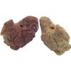 Focal Bead, Hand Carved Soapstone (Coated) Rooster - 1pc