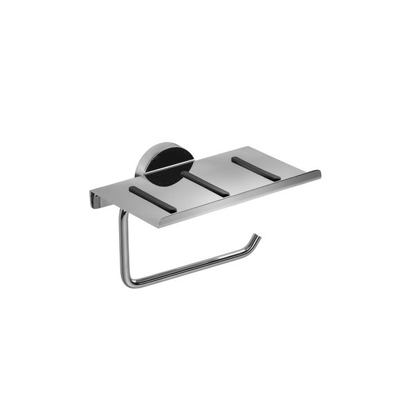 Croydex QM414541 Toilettenpapierhalter, Zink, Chrome, Einheitsgröße