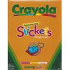 Crayola Repositionable Stickers for Inkjet Printers - 5 Sheets, 45 Stickers