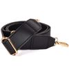 Lelotte Shoulder Strap, Thick, For Bags, Single Item, Adjustable, Replacement, Shoulder Strap, Leather, Black