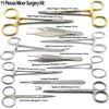 Micro Periodontal Periosteal Oral Surgery Kit Elevators Lucas Curettes Forceps
