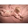 Steiff Unisex Baby Basic Jogging Bottoms with Leg Cuffs Casual Trousers, Silver pink